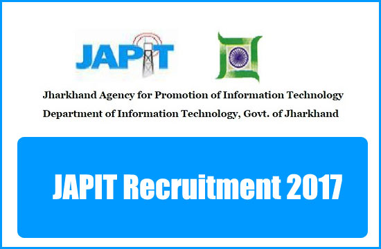 JAPIT Recruitment 2019