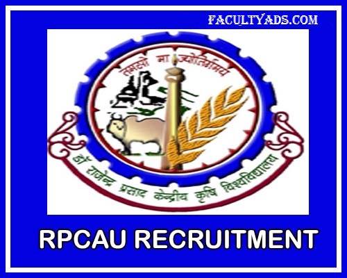 RPCAU Recruitment 2019