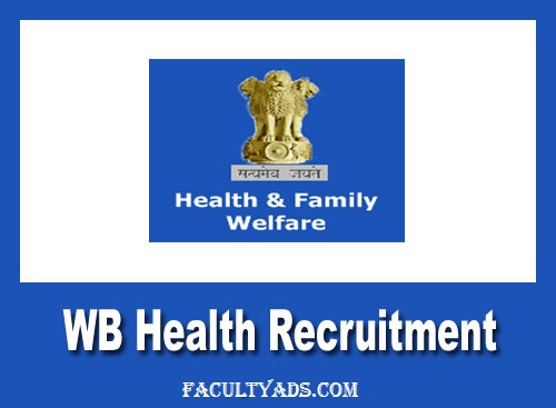 WB Health Recruitment 2019